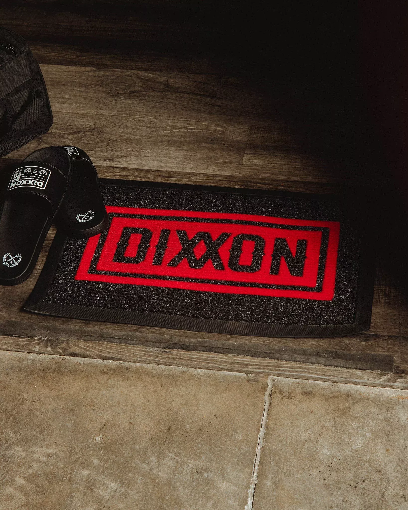 Red Bar Indoor Mat - Black