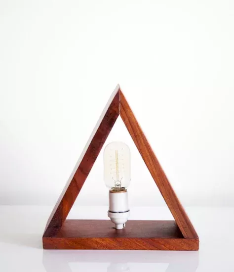 Rose & Fitzgerald Mugavu Triangle Lamp