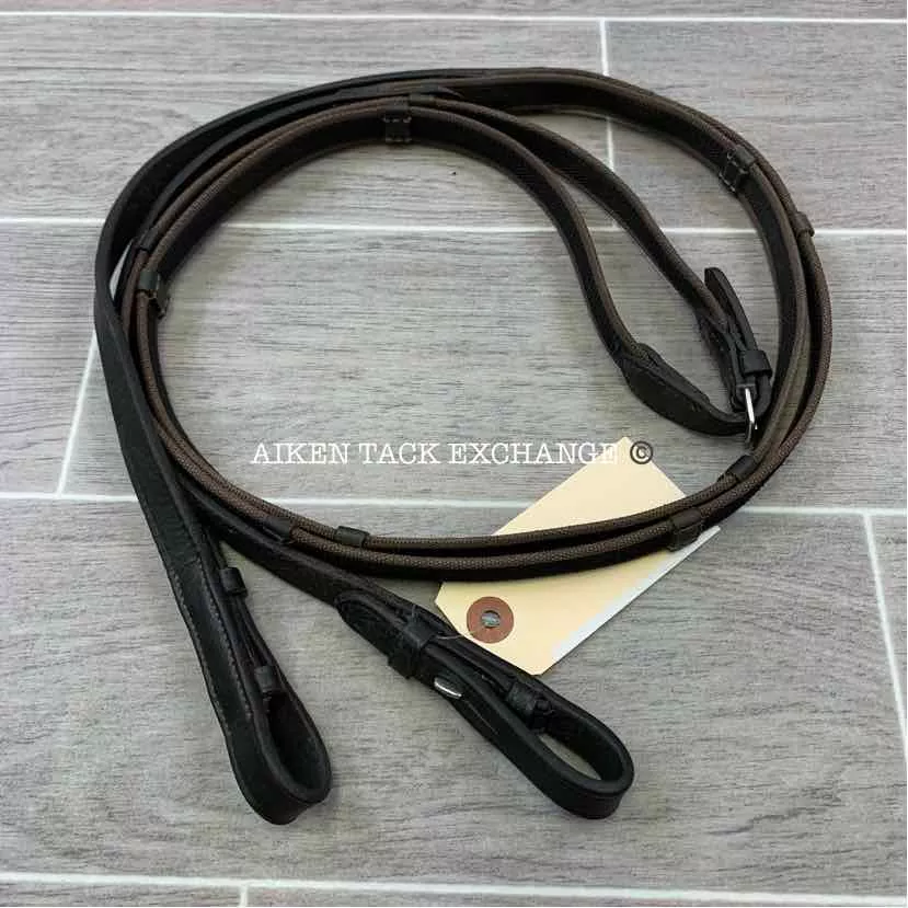 Rubber Grip Continental Reins, Size Full 55"