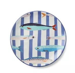 Something Fishy Salad Plate 9"