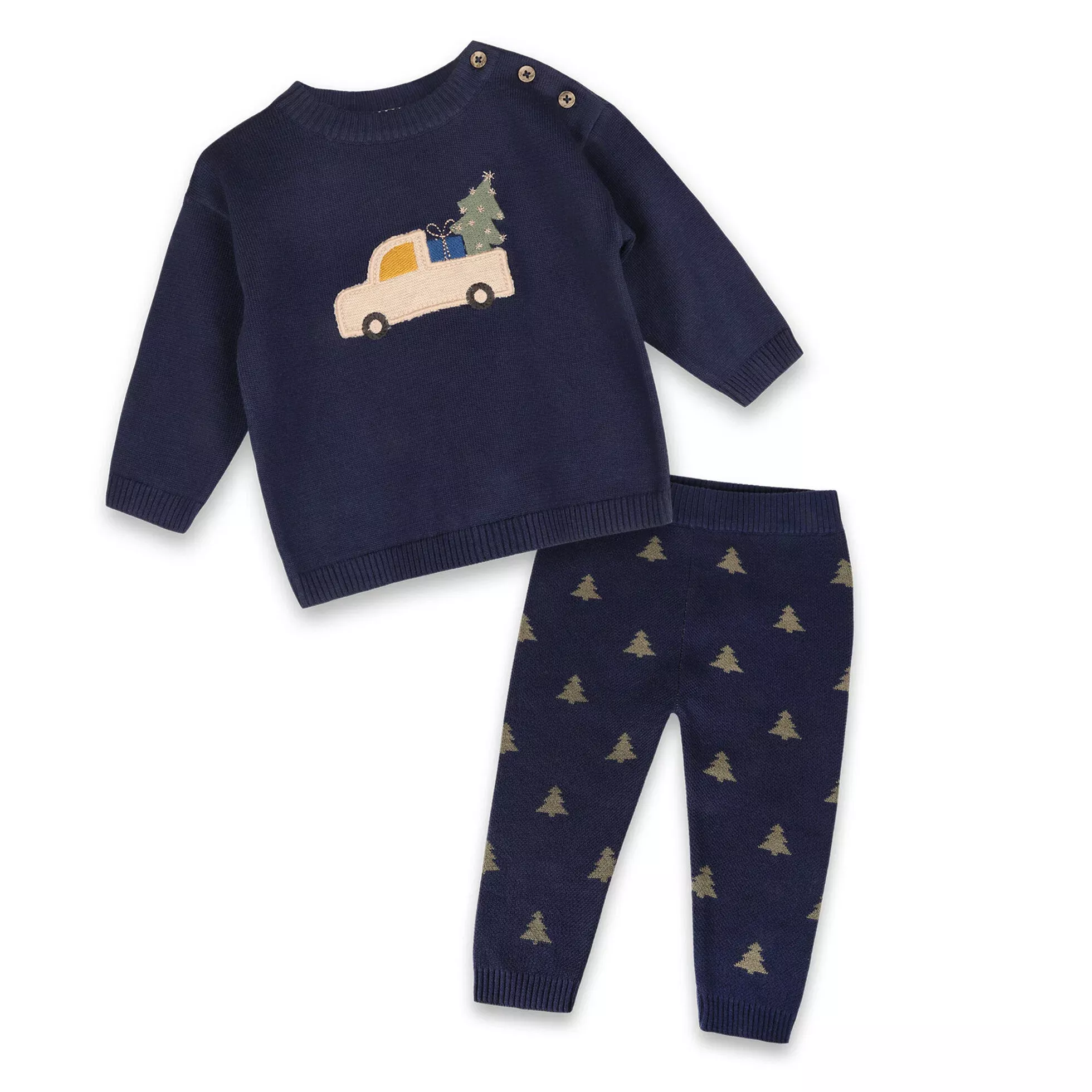 Special Delivery Baby Sweater & Pant Set