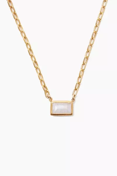 Tab Pendant Necklace