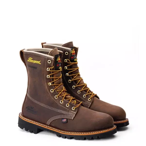 Thorogood USA American Heritage-8" Waterproof, Insulated Nano Safety Toe #804-4520
