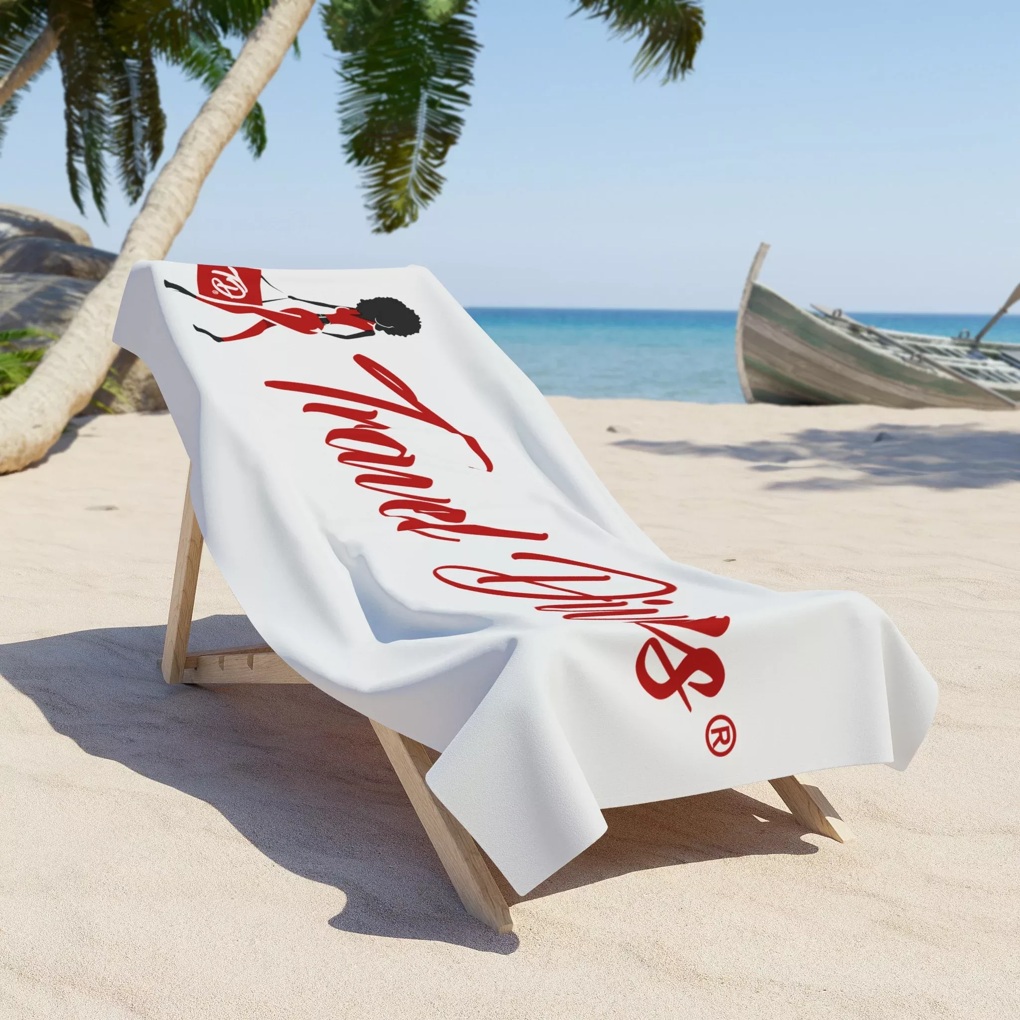 Travel Divas Beach Towel