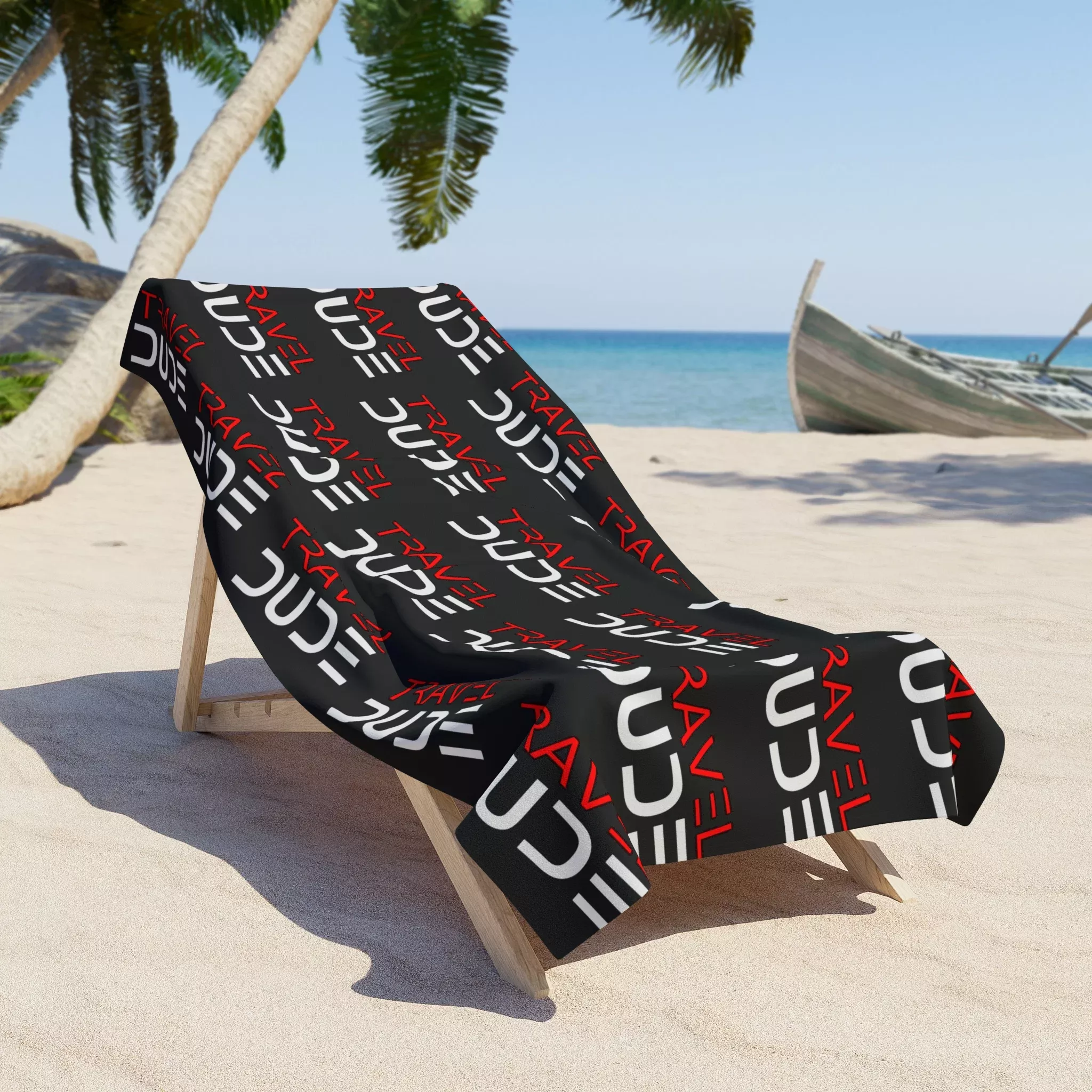 Travel Dude Beach Towel