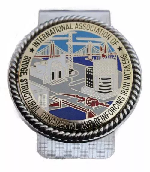 Union Boilermakers Int Logo Money Clip #BW-MC-BM
