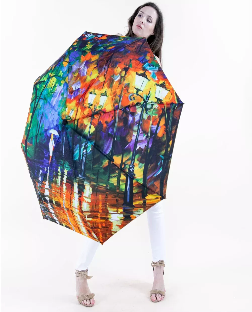 A Walk In The Rain Umbrella