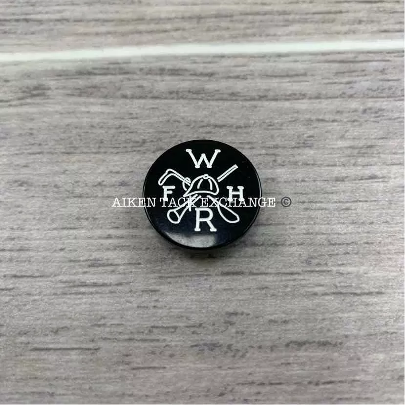 Whiskey Road Foxhounds Button, Large