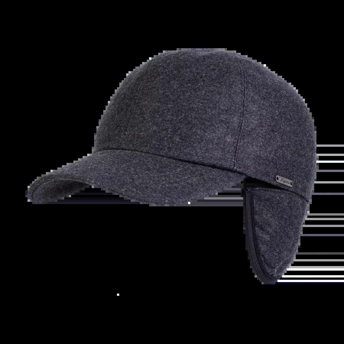Wigens | Wool Baseball Classic Cap with Earflaps | Men's