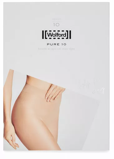 WOLFORD Pure gobi sheer 10 denier tights