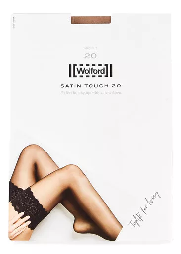 WOLFORD Satin Touch fairly light 20 denier hold-ups