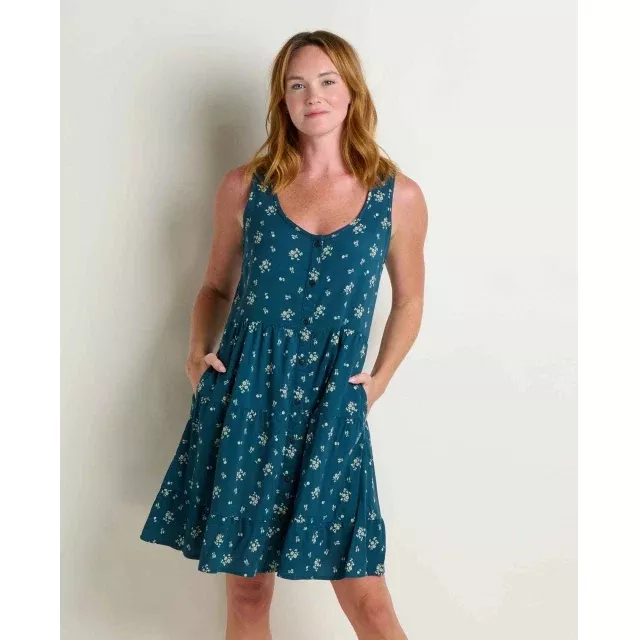 Womens Manzana Tiered Sl Dress
