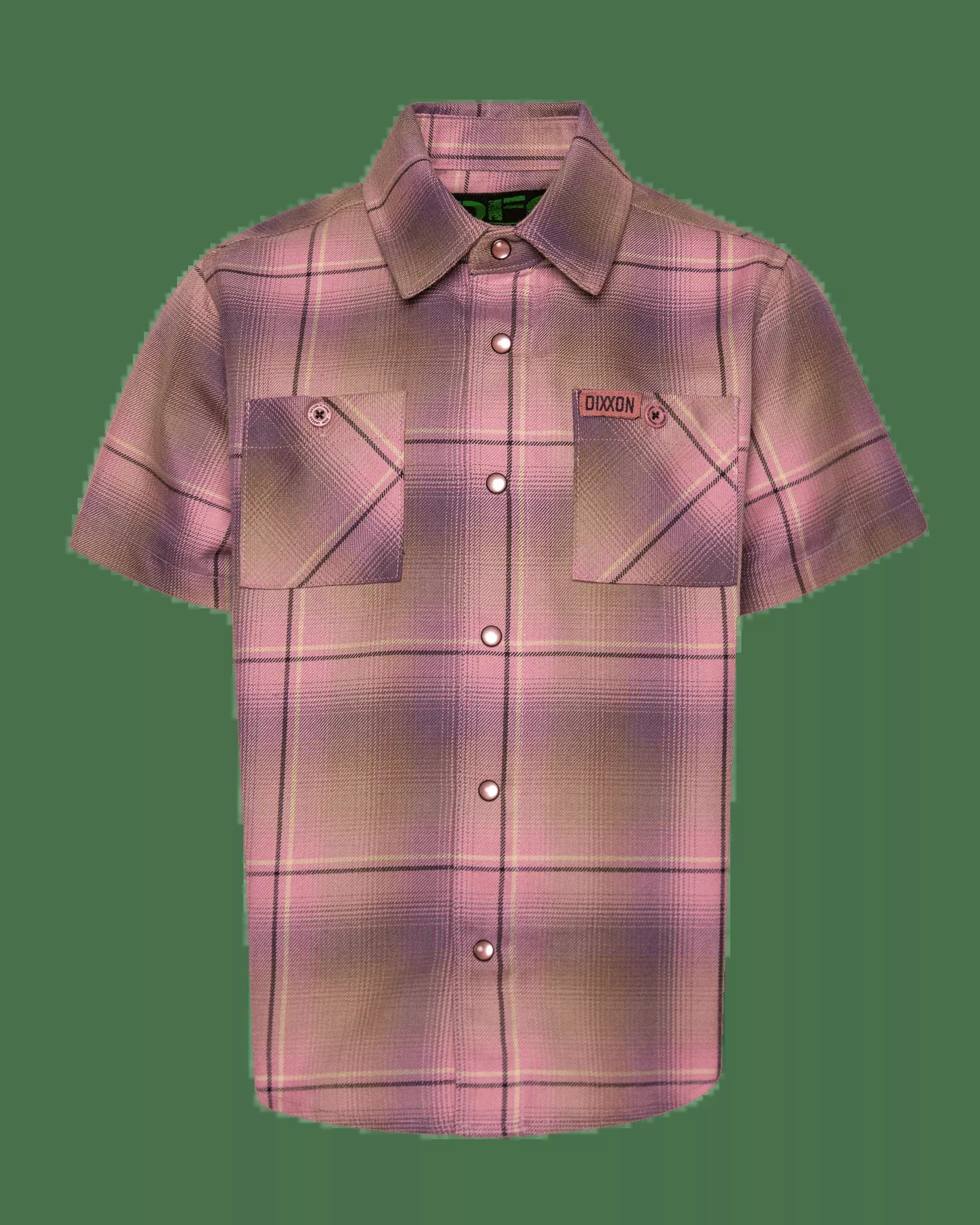Youth Desert Rose Short Sleeve Flannel