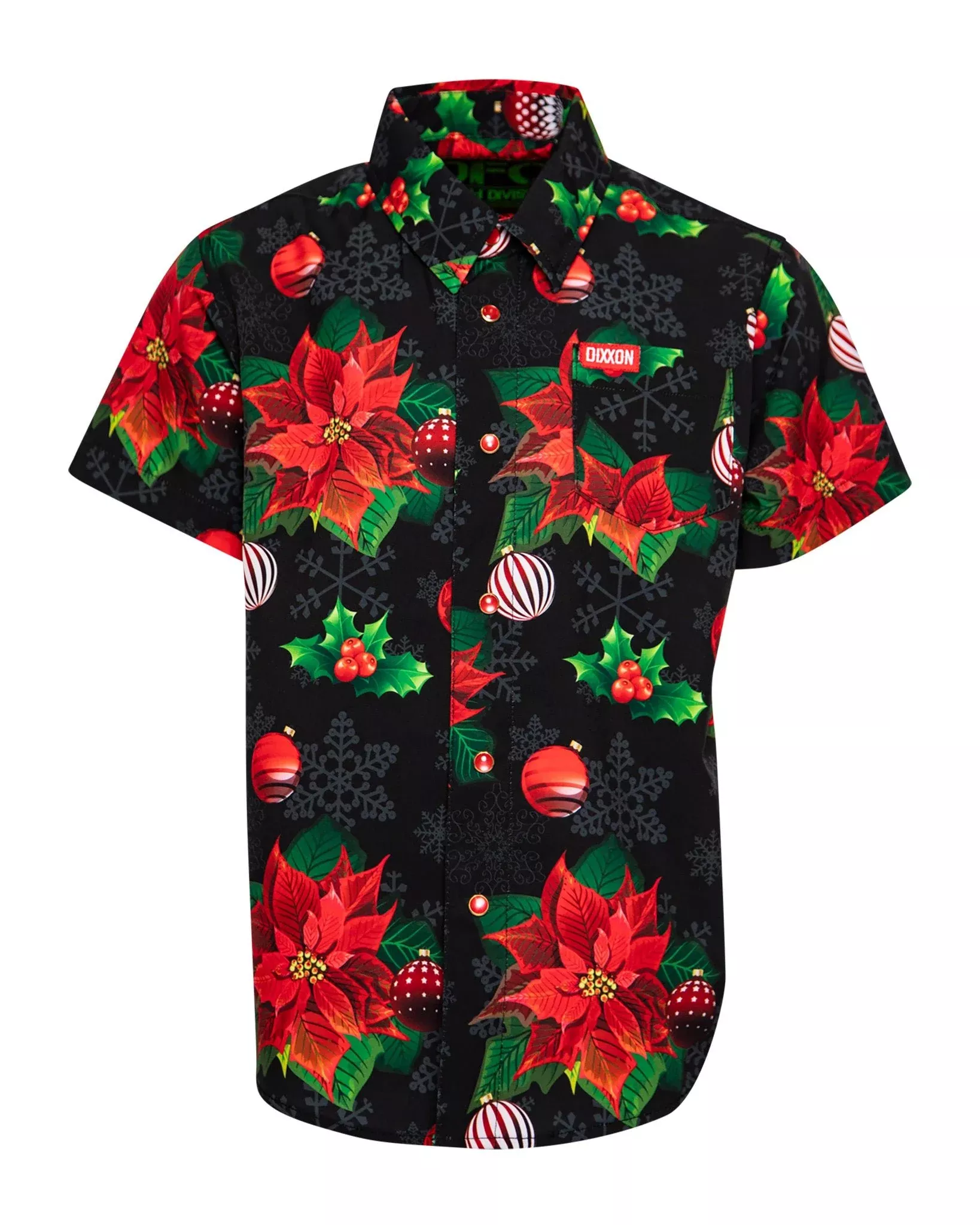 Youth Festive Floral Party Shirt