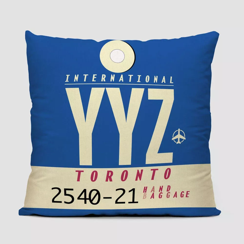 YYZ - Throw Pillow