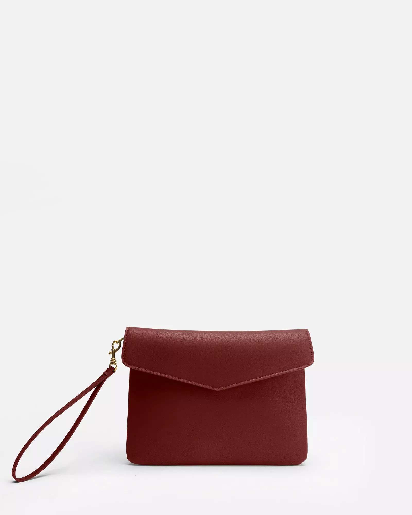 Zaphia Clutch Pouch Ruby Wine